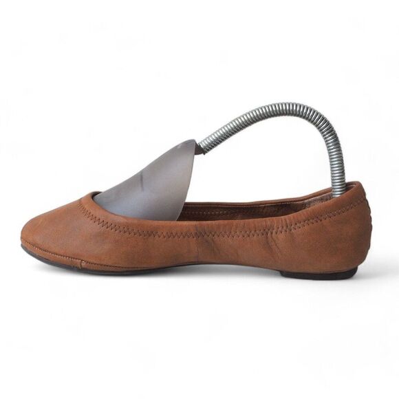 Lucky Brand Emmie Ballet Flats Bourbon Winter Haze (Brown) Women's 7.5M - Picture 6 of 12